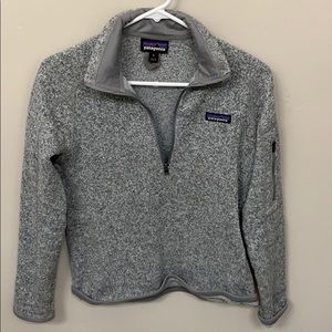 Patagonia half zip sweater